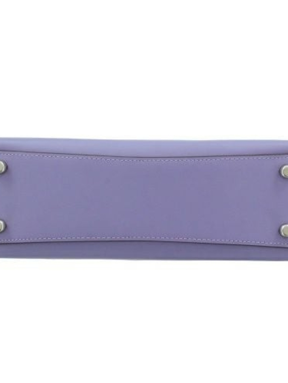 Coach Lavender Leather Satchel with Embossed 'C' - Picture 6 of 8